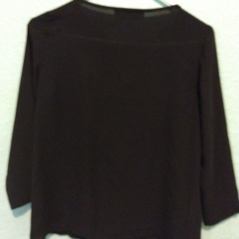 Loft black blouse